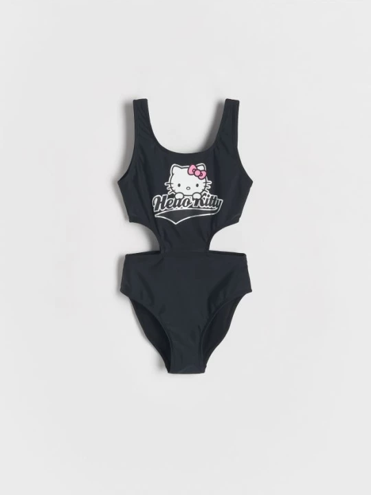 Obrázek produktu Reserved - Jednodílné plavky Hello Kitty - černý