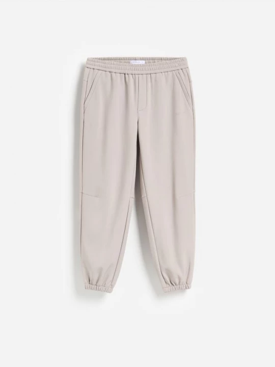 Obrázek produktu Reserved - Jogger kalhoty s fleecem - béžová
