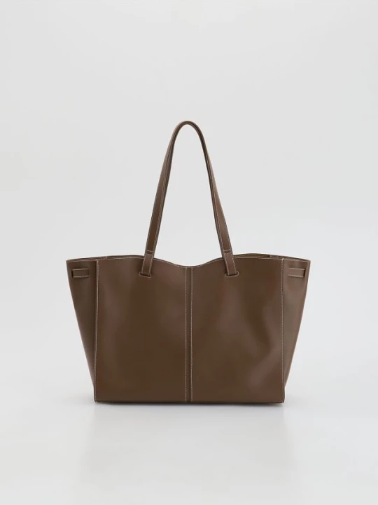 Obrázek produktu Reserved - Kabelka shopper - béžová