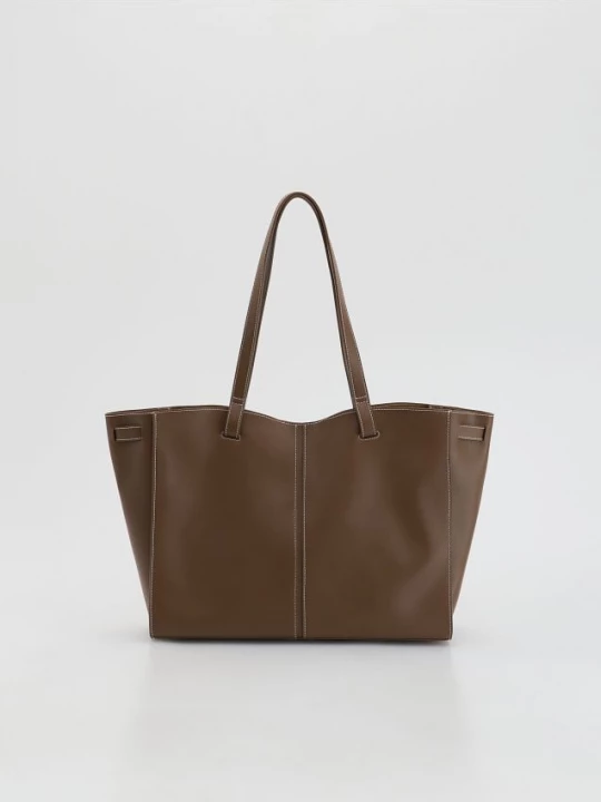 Obrázek produktu Reserved - Kabelka shopper - béžová