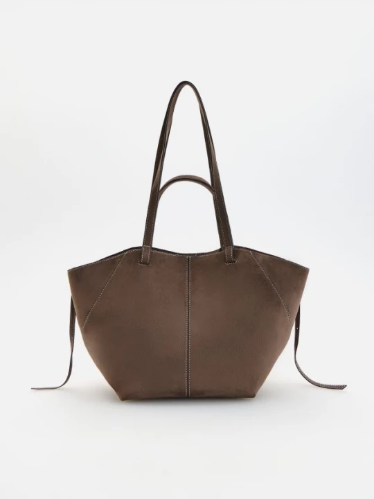 Obrázek produktu Reserved - Kabelka shopper - pudrově hnědá