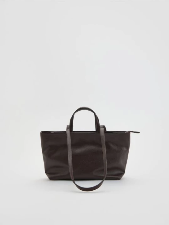 Obrázek produktu Reserved - Kabelka shopper - tmavě hnědá