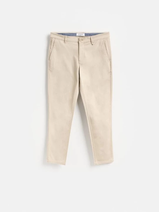 Obrázek produktu Reserved - Kalhoty chino slim fit - béžová