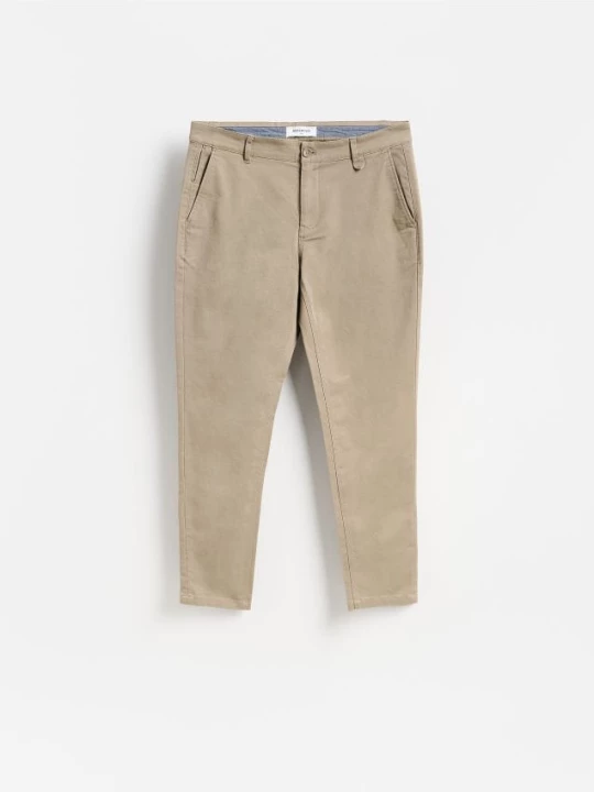 Obrázek produktu Reserved - Kalhoty chino slim fit - béžová