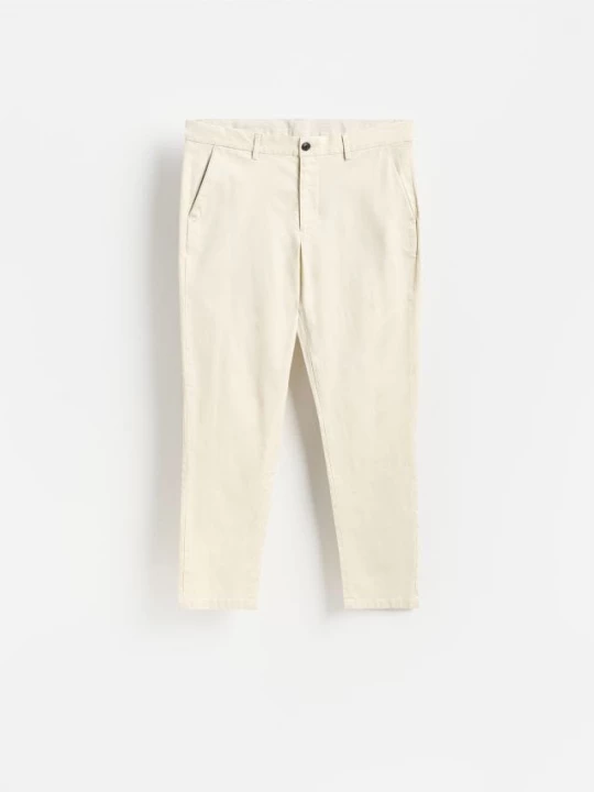 Obrázek produktu Reserved - Kalhoty chino slim fit - béžová