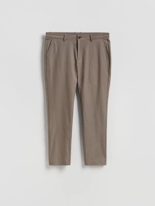 Obrázek produktu Reserved - Kalhoty chino slim fit - kávová