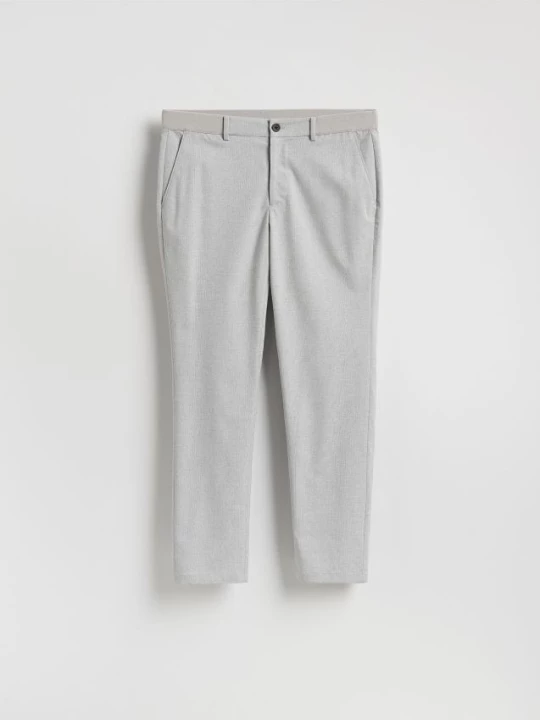 Obrázek produktu Reserved - Kalhoty chino slim fit - středně šedá