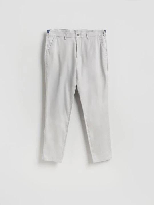 Obrázek produktu Reserved - Kalhoty chino slim fit - světle šedá