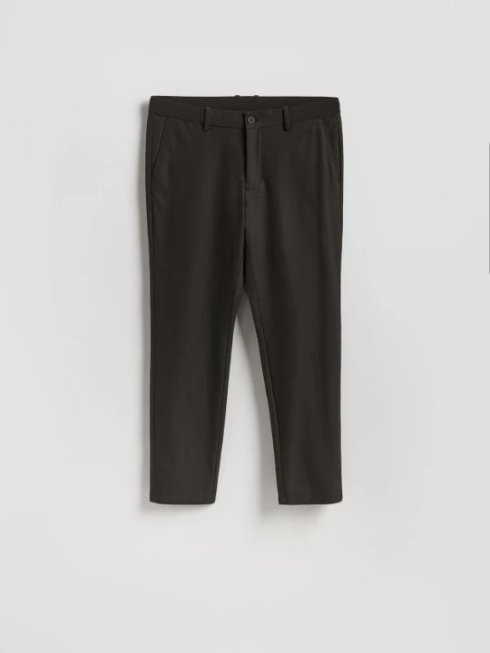 Obrázek produktu Reserved - Kalhoty chino slim fit - tmavě hnědá