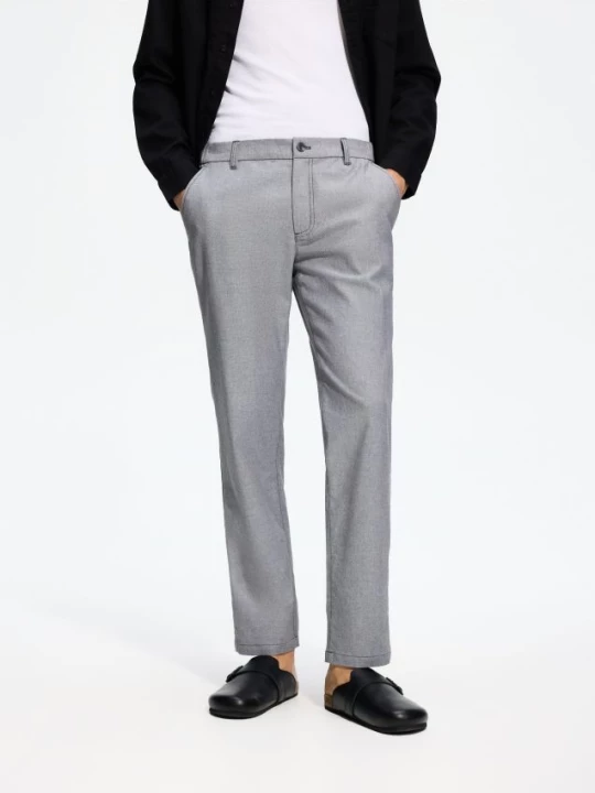 Obrázek produktu Reserved - Kalhoty chino slim fit - tmavě šedá