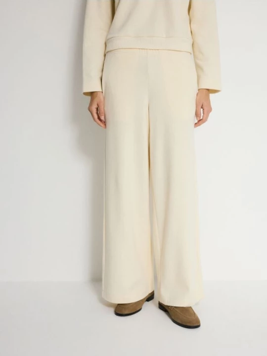 Obrázek produktu Reserved - Kalhoty culotte - krémová