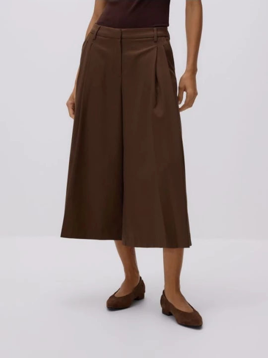 Obrázek produktu Reserved - Kalhoty culotte - zlatavá hnědá