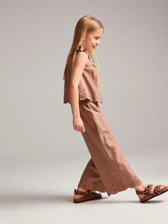 Obrázek produktu Reserved - Kalhoty culottes - kávová
