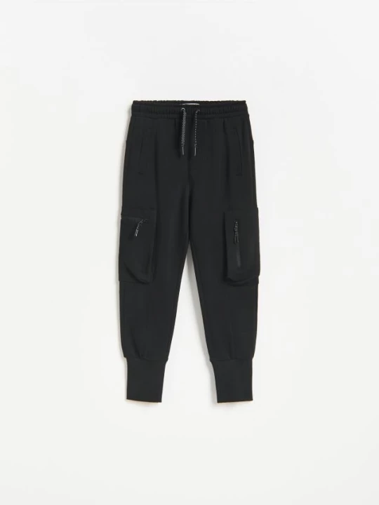Obrázek produktu Reserved - Kalhoty jogger cargo - černý