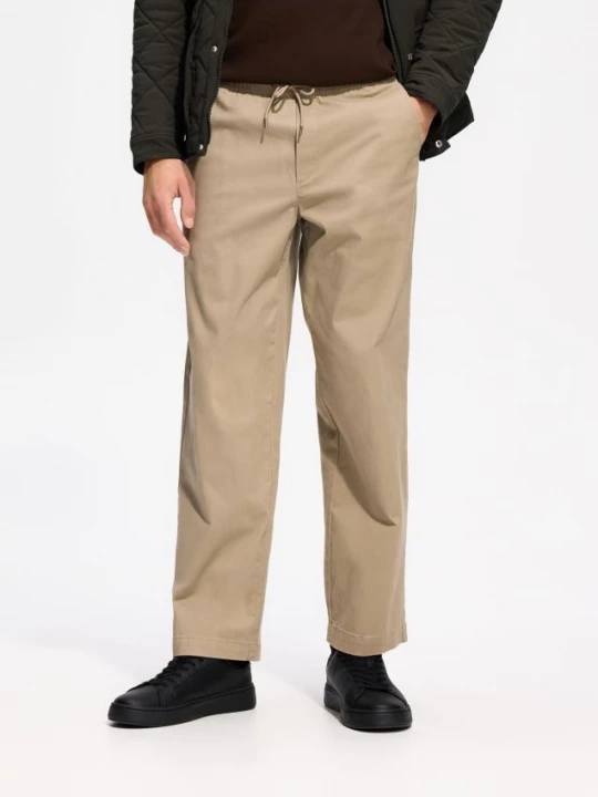 Obrázek produktu Reserved - Kalhoty wide leg - béžová