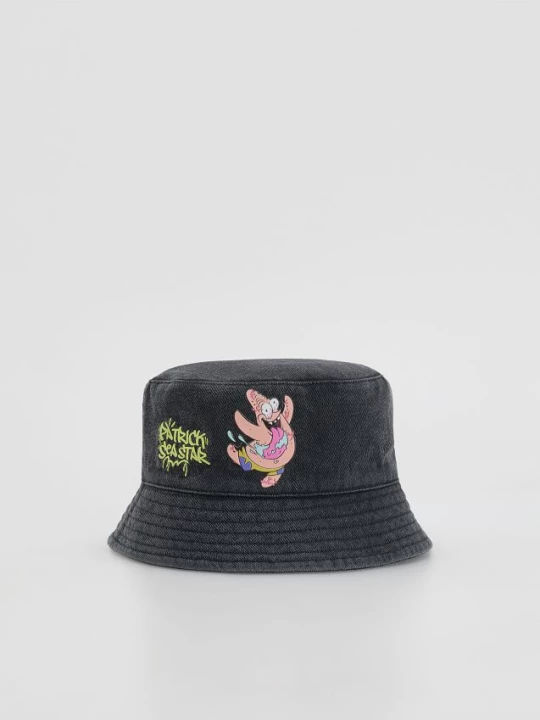 Obrázek produktu Reserved - Klobouk bucket SpongeBob - černý