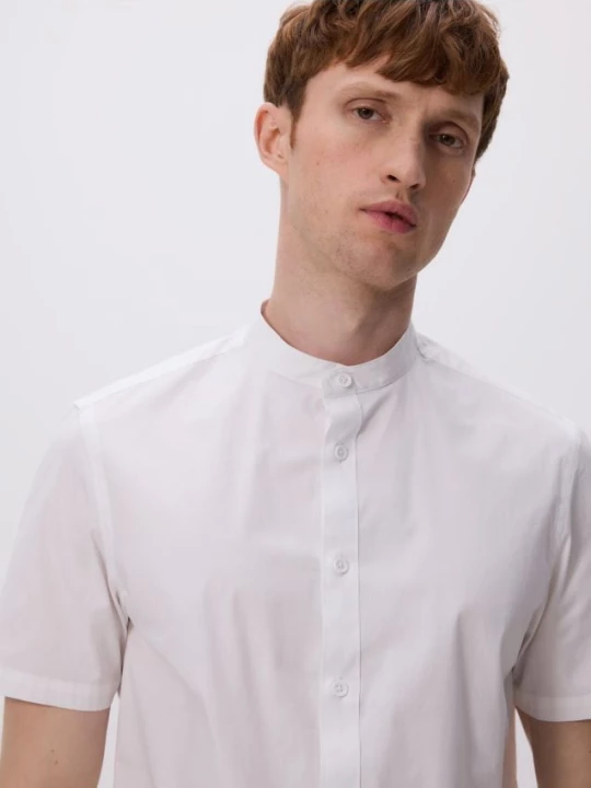 Obrázek produktu Reserved - Košile slim fit se stojáčkem - bílá