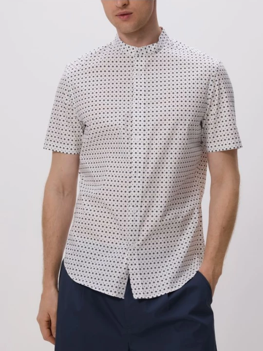 Obrázek produktu Reserved - Košile slim fit se stojáčkem - bílá