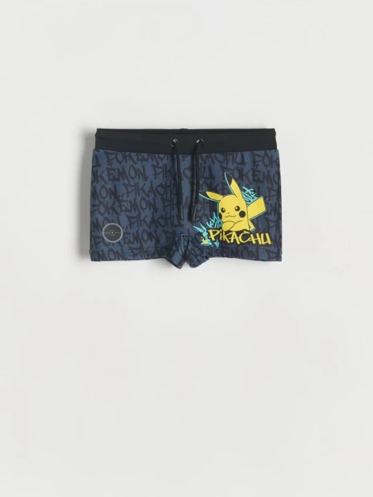 Obrázek produktu Reserved - Koupací kraťasy Pokémon - černý