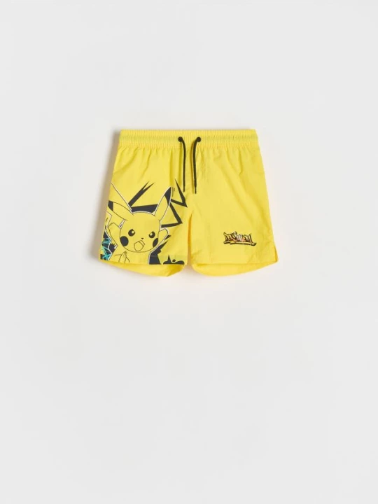 Obrázek produktu Reserved - Koupací kraťasy Pokémon - žlutá