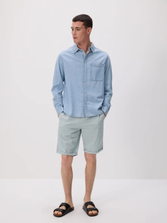 Obrázek produktu Reserved - Kraťasy chino slim - světle modrá