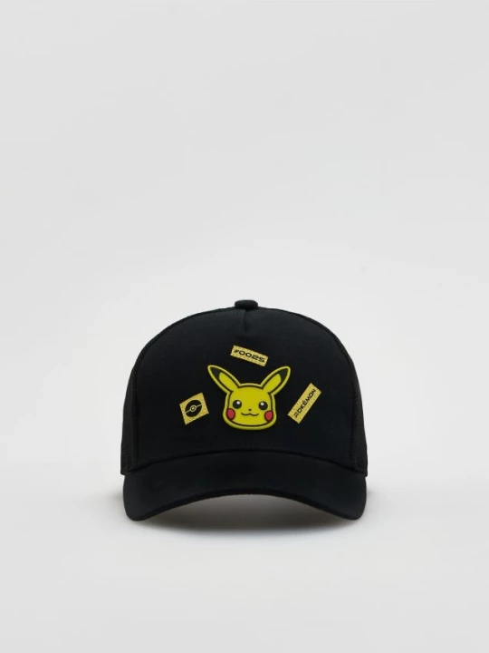 Obrázek produktu Reserved - Kšiltovka Pokémon - černý