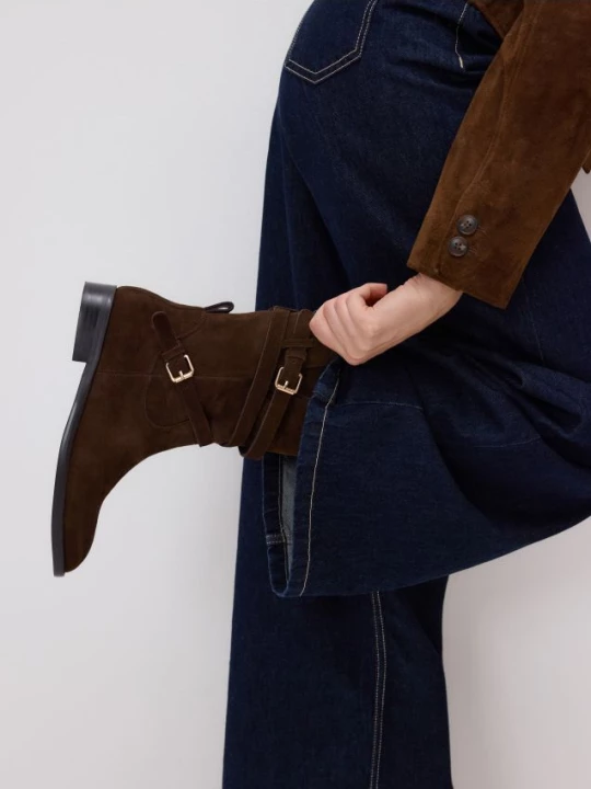 Obrázek produktu Reserved - LADIES` ANKLE BOOTS - tmavě hnědá