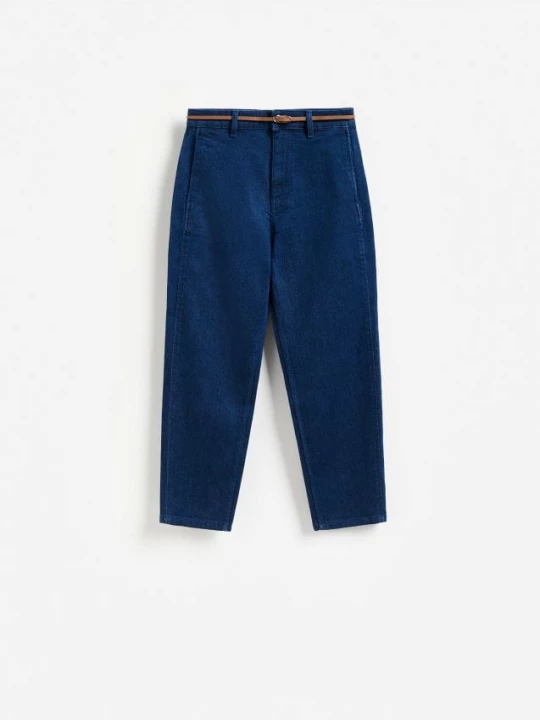 Obrázek produktu Reserved - LADIES` JEANS TROUSERS & BELT - modrá
