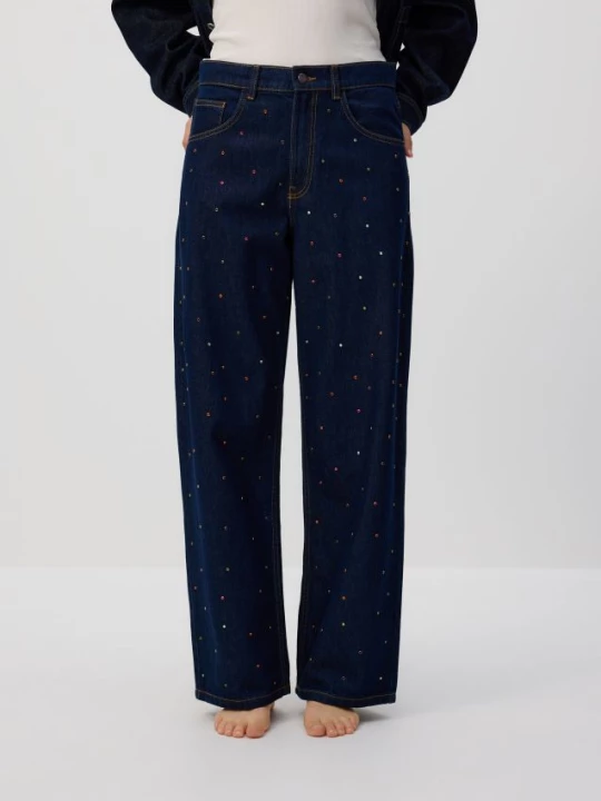 Obrázek produktu Reserved - LADIES` JEANS TROUSERS - tmavomodrá