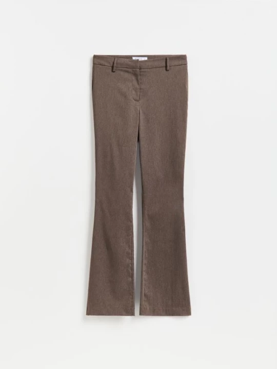 Obrázek produktu Reserved - Kalhoty flare long leg - béžová