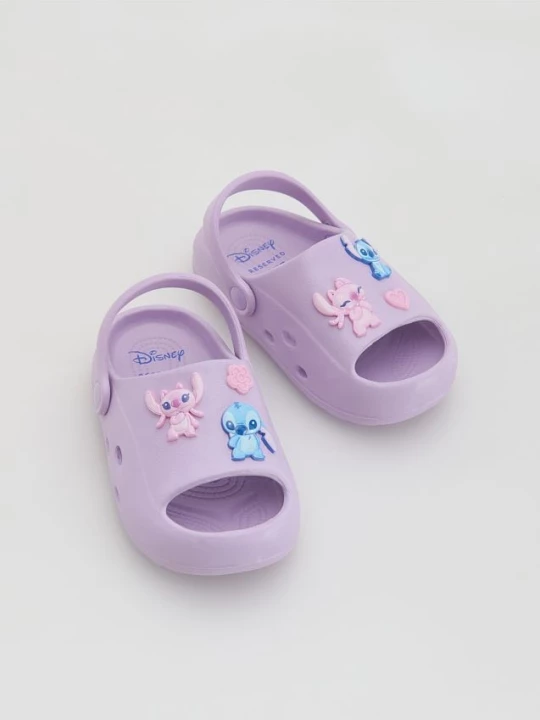 Obrázek produktu Reserved - Lehké pantofle Lilo & Stitch - levandulová