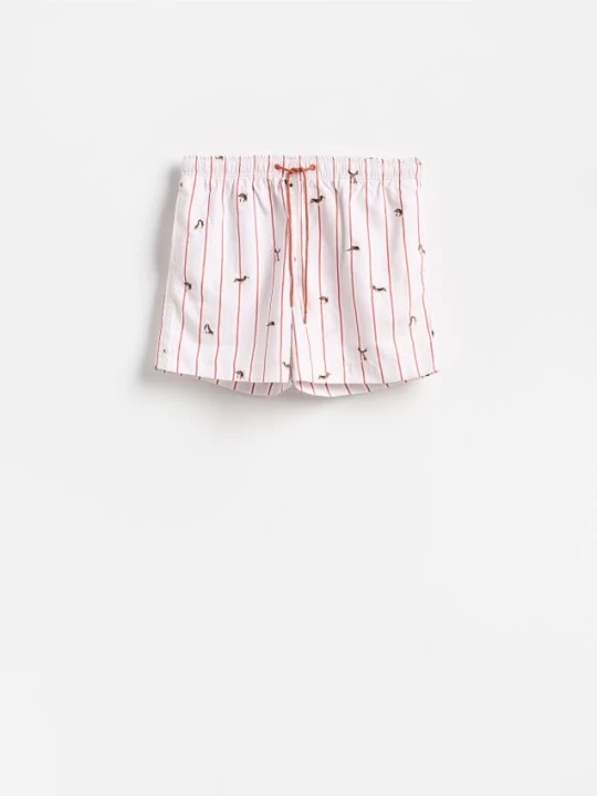 Obrázek produktu Reserved - MEN`S SWIMMING SHORTS - pudrově růžová