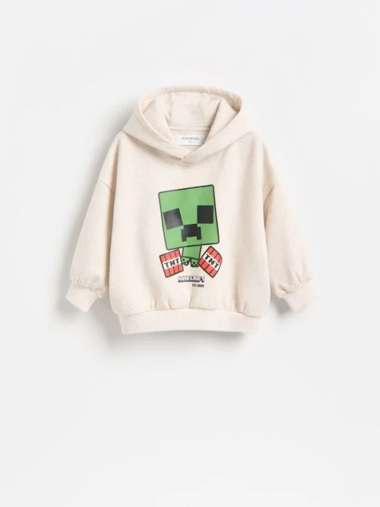 Obrázek produktu Reserved - Mikina Minecraft - béžová