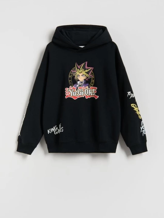 Obrázek produktu Reserved - Mikina Yu-Gi-Oh! - černý