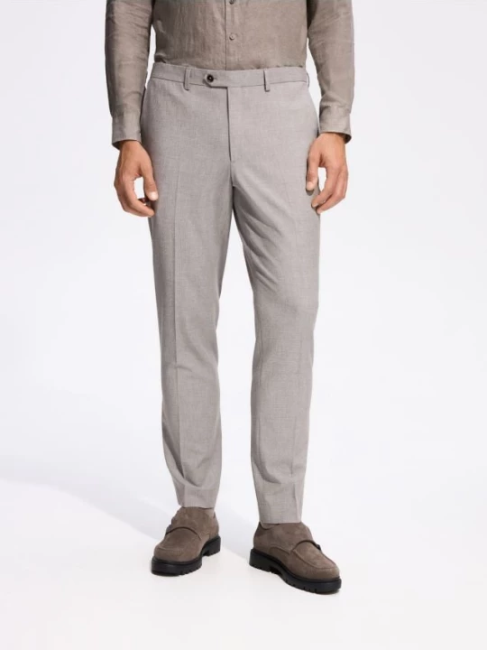 Obrázek produktu Reserved - Oblekové kalhoty slim fit - kávová