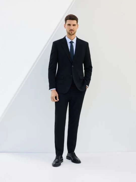 Obrázek produktu Reserved - Oblekové kalhoty slim fit - tmavomodrá