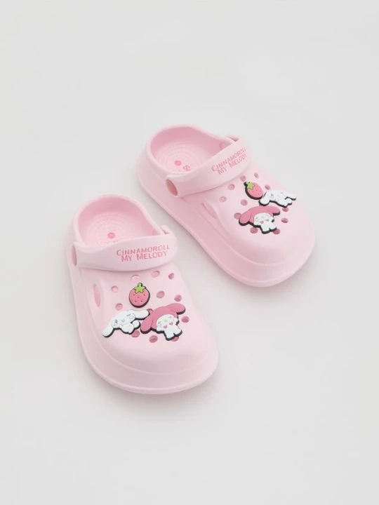Obrázek produktu Reserved - Pantofle Hello Kitty & Friends - pastelově růžová