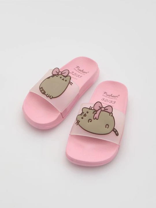 Obrázek produktu Reserved - Pantofle Pusheen - růžová