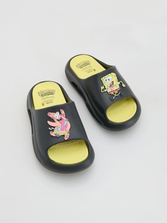 Obrázek produktu Reserved - Pantofle SpongeBob - černý