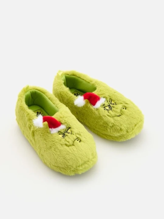 Obrázek produktu Reserved - Papuče Grinch - žlutozelená