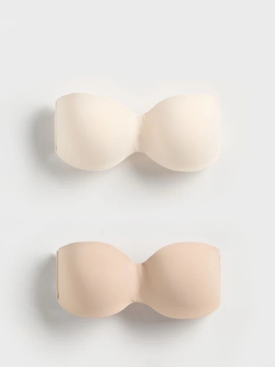 Obrázek produktu Reserved - Podprsenka bandage 2 pack - krémová