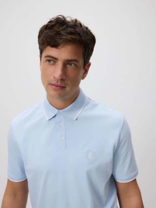 Obrázek produktu Reserved - Polo regular - bleděmodrá