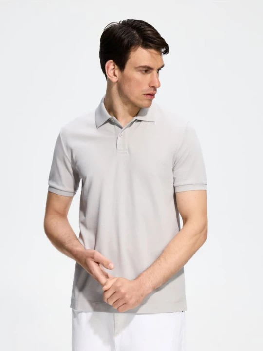 Obrázek produktu Reserved - Polo regular - světle šedá