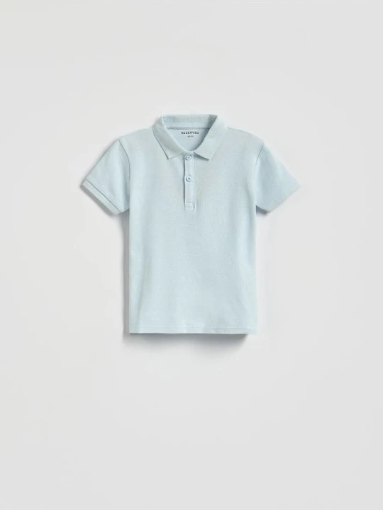 Obrázek produktu Reserved - Polo tričko - bleděmodrá