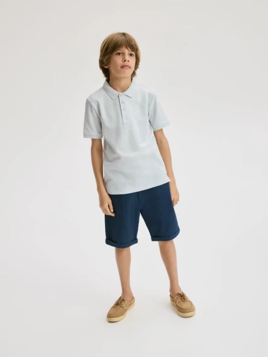 Obrázek produktu Reserved - Polo tričko - bleděmodrá