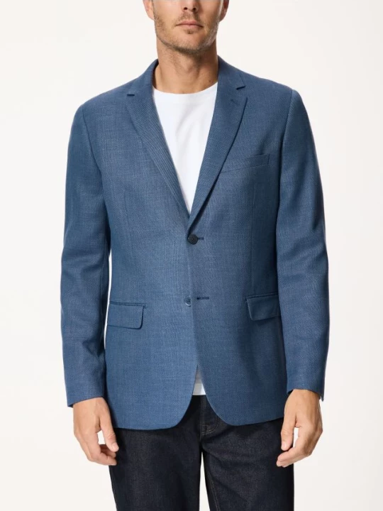 Obrázek produktu Reserved - Sako slim fit s viskózou - indigová