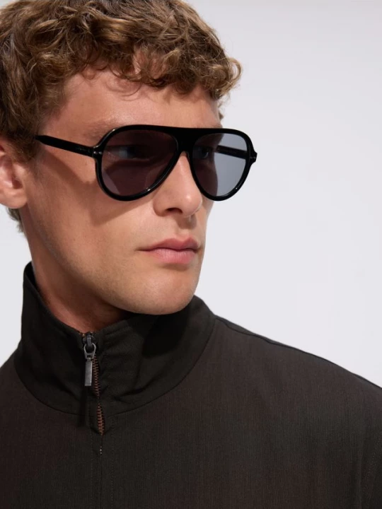 Obrázek produktu Reserved - Sluneční brýle aviator - černý