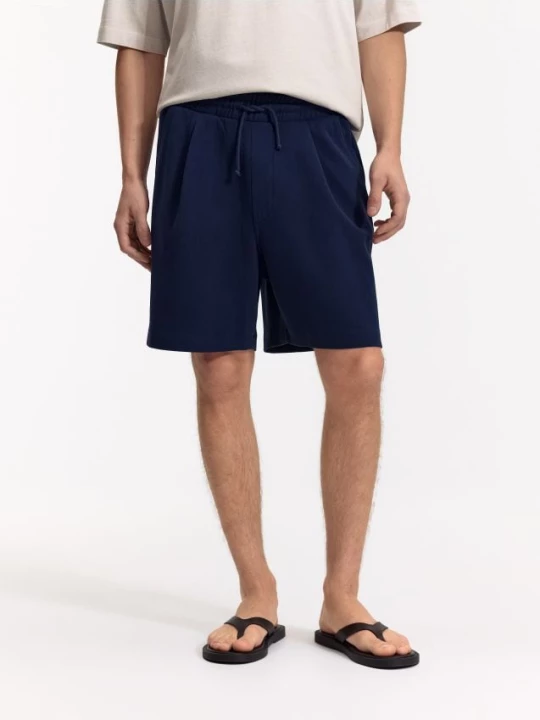 Obrázek produktu Reserved - Šortky comfort fit - tmavomodrá