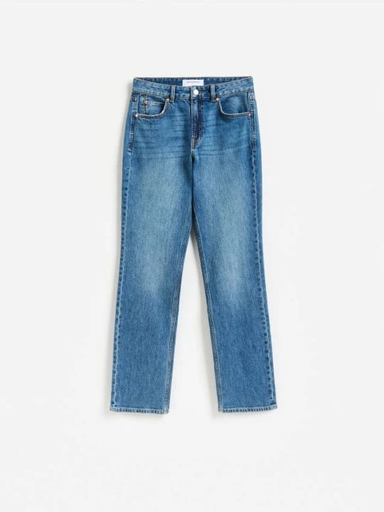 Obrázek produktu Reserved - Straight slim džíny - modrá