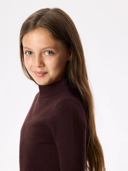 Obrázek produktu Reserved - Svetr z merino vlny - tmavě hnědá